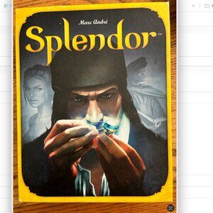 Splendor board game plus one free game(cards against humanity, Sorry!, Bohnanza)